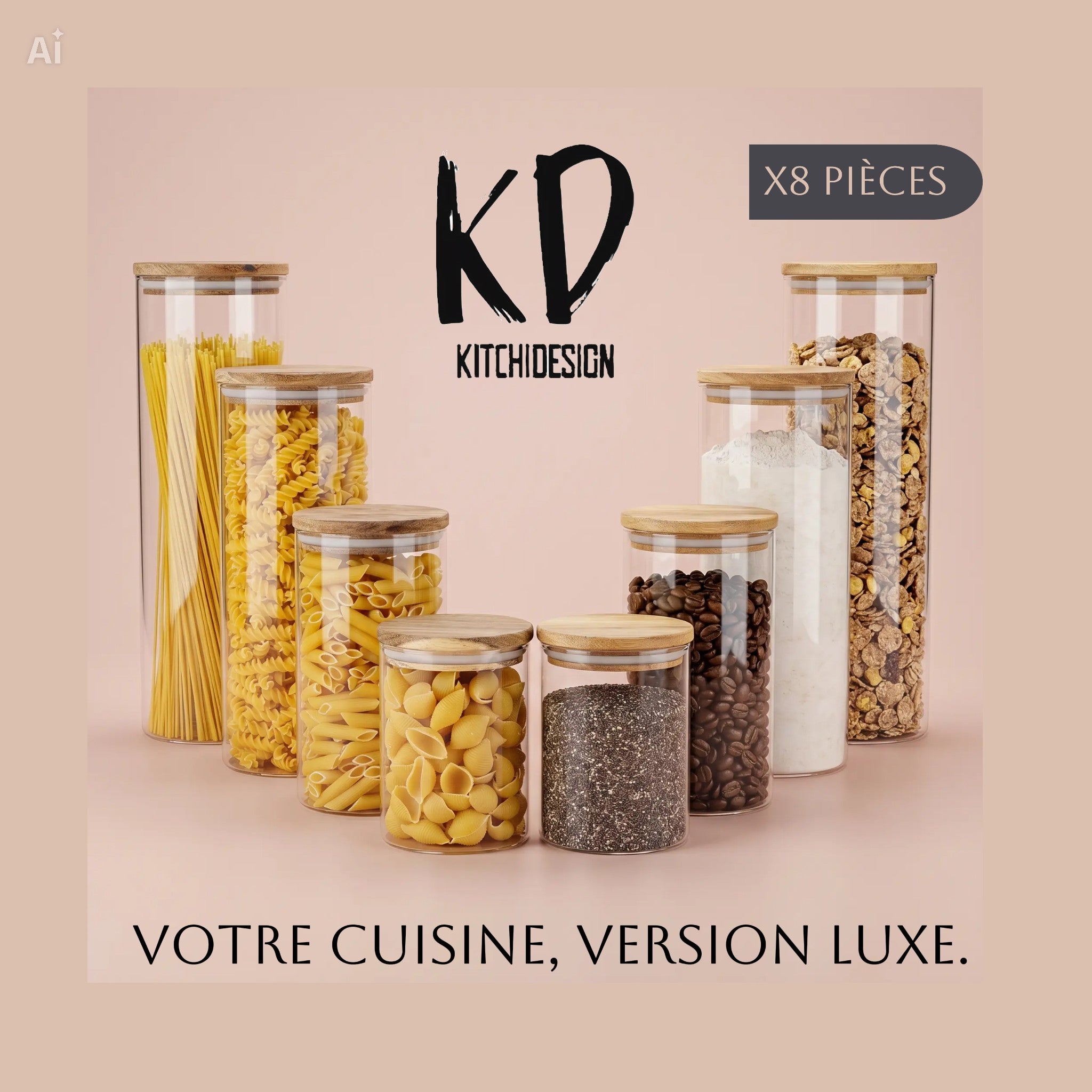 Le Set de 4 Kitchi